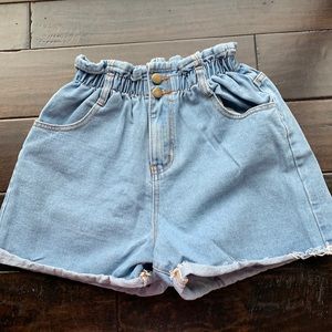 Mom bag shorts denim XS